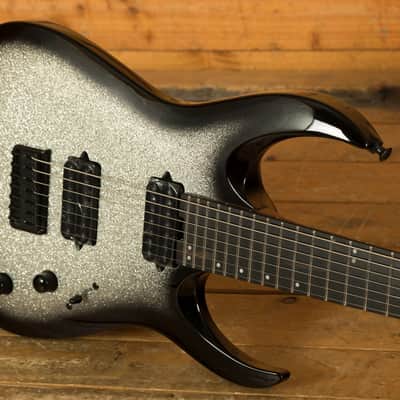 Jackson Pro Plus Misha Mansoor Juggernaut HT7 - Caramelized Maple - Silverburst Sparkle - 7-String image 5