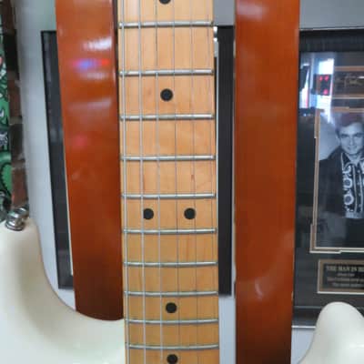 2004 Fender Jimmie Vaughan Tex-Mex Signature Stratocaster - Olympic White image 11