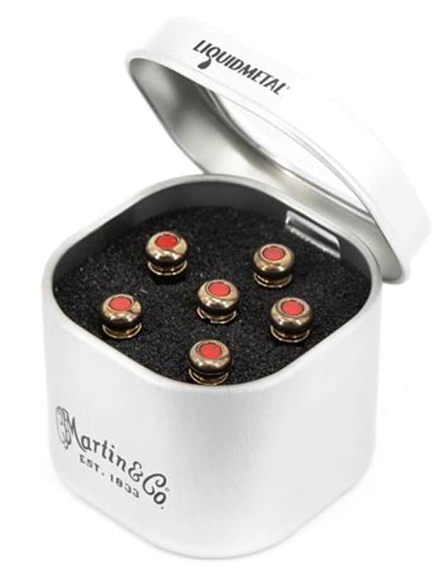 Martin Luxe Liquidmetal Bridge Pin Set Gold image 1