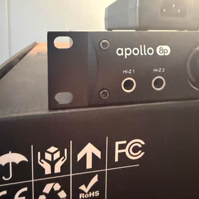 Universal Audio Apollo 8p QUAD Thunderbolt 2 Audio Interface 2010s - Black image 5