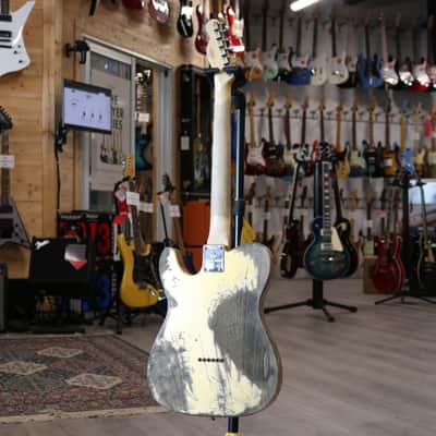 Fender Custom Shop Super Heavy Relic 1960 Telecaster - AAA Rosewood Fingerboard, Aztec gold w/ Black Paisley Pickguard image 9