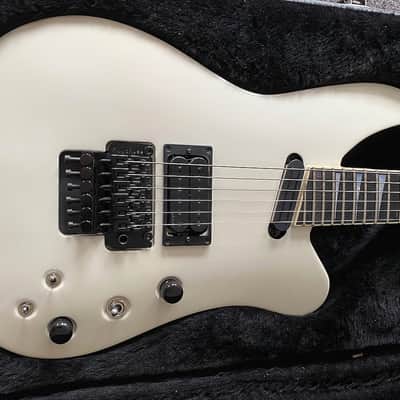 Jackson Jackson PC Archtop 2014 White Custom Shop 2014 - White image 12