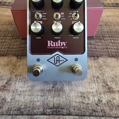 Universal Audio Ruby ’63 Top Boost Amplifier 2022 - Present - Ruby / Silver image 1