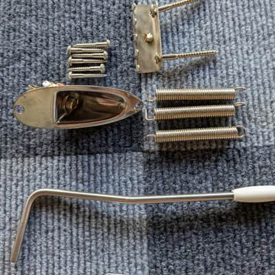 Fishman Powerbridge Stratocaster Piezo Saddle Tremolo - Chrome image 6