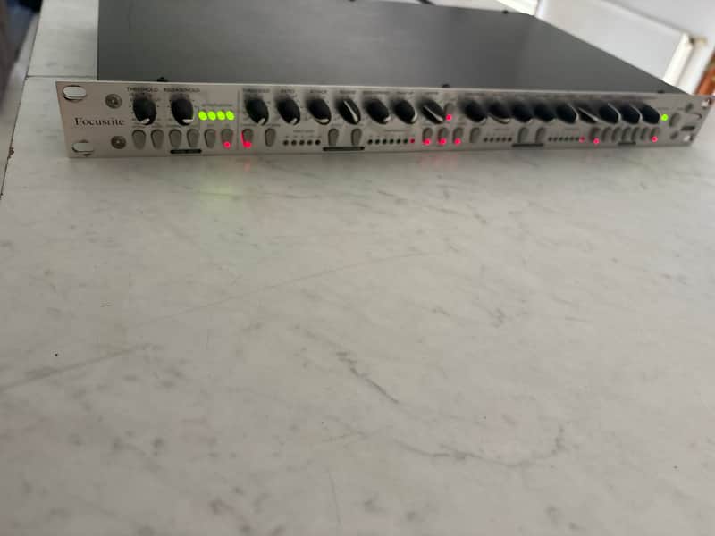 Focusrite Platinum Compounder Stereo Compressor / Gate / Expander 2000s - Silver image 1