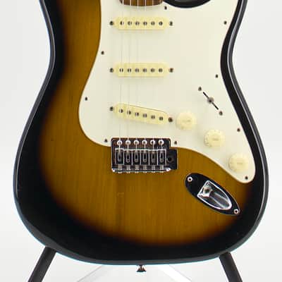 Used Samick LS-11 Tobacco Burst Strat-Style Electric Guitar - Very Good Condition image 2