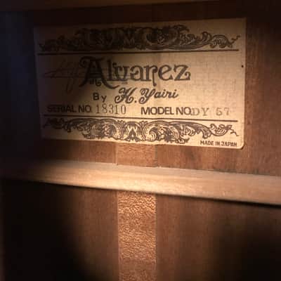 1976 Alvarez Yairi DY-57 image 20