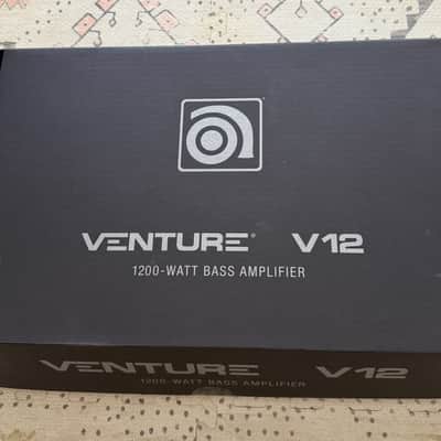 Ampeg Venture V12 1200-Watt Bass Amp Head 2023 - Present - Black image 1