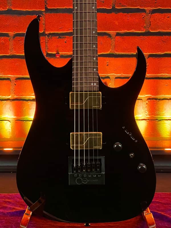 Ibanez RGR52ET BK Solidbody Electric Guitar. Black image 1