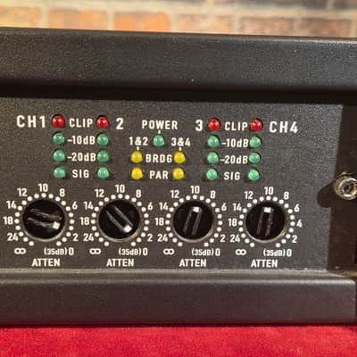 QSC CX204 4-Channel Power Amplifier #2 image 3