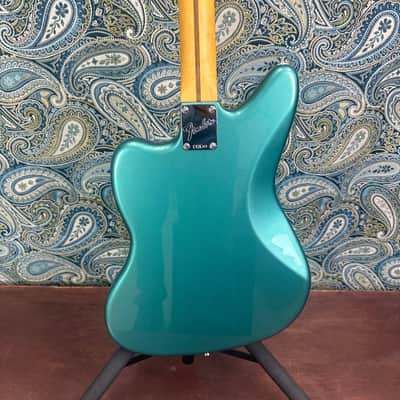 Fender American Professional Classic Jaguar Faded Sherwood Green Metallic image 5
