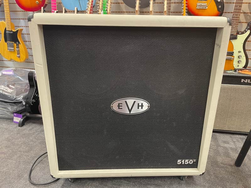 Preowned EVH 4x12 Cab - White image 1