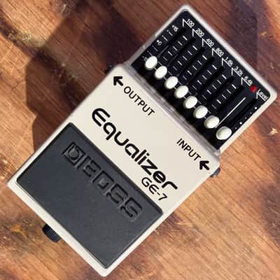 Boss GE-7 Equalizer (Black or Silver Label) 1997 - Present - Grey image 1