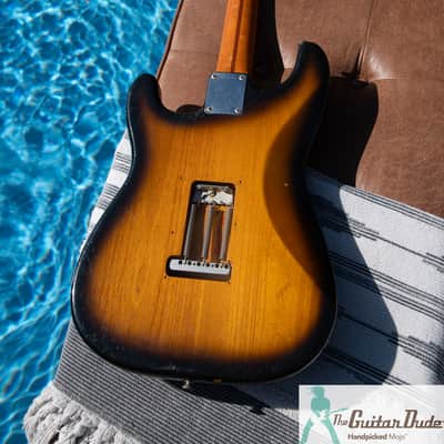 1987 Fender American Vintage Reissue 1957 Stratocaster - 100% Natural Ultimate Road Warrior MOJO - Pro Set Up w Perfect Frets/Action/Intonation! image 2