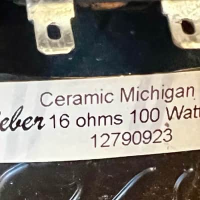 (2) Weber Speakers Michigan Ceramic 12" 16ohm 100 watt Paper Dome Speaker - Buy one or...BUY TWO AND SAVE image 8