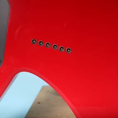 B.C. Rich Neck Through Series Warlock Electric Guitar - Blood Red NT image 19