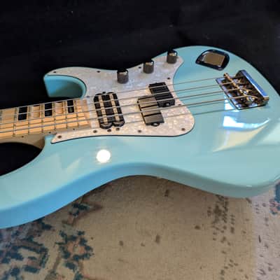 Yamaha Billy Sheehan Attitude Limited 3 Bass 2010s - Sonic Blue image 4