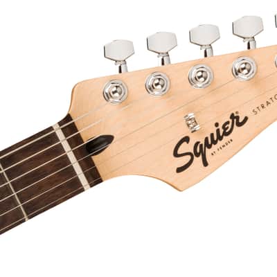 Squier Sonic® Stratocaster®, Laurel Fingerboard, White Pickguard, Ultraviolet image 5