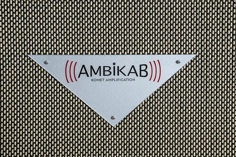 KOMET Ambikab, offen in schwarz, 160Watt Gitarren-Verstärker-Box (3-Weg Wet/Dry/Wet), Celestion Speaker image 1