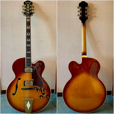 Price reduced! Epiphone Emperor Blue Lavel Matsumoku 1976 MIJ / Japan Vintage / Maple Body Neck / 17-inch Archtop Gibson L-5 CES image 1