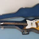 Vintage 1965 Harmony Bobcat Silhouette Holiday Sunburst 1 DeArmond Pick Ups Ultra Clean Harmony H14