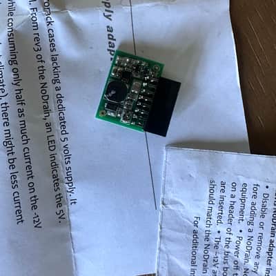 LNIB Klavis NO DRAIN +5v Converter for Eurorack Power Supplies with no +5v rail like endorphin.es , tiptop, Erica, etc NoDrain image 6
