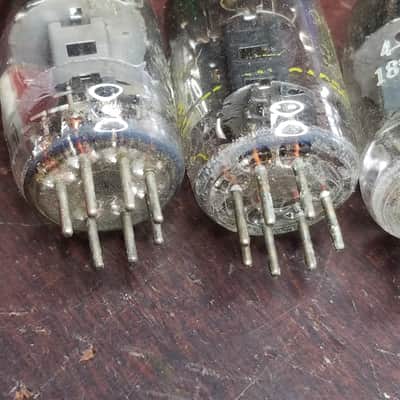 RCA etc. Matched Pair (2) 6AK5 Pentode tNOS AT1000 TESTED Vacuum Tubes Little Dot Yaqin Audio 1944-1969 image 4