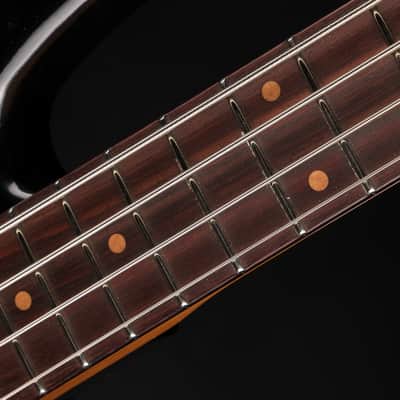 Fender Custom Shop 1962 Relic Jazz Bass - Aged Black image 9