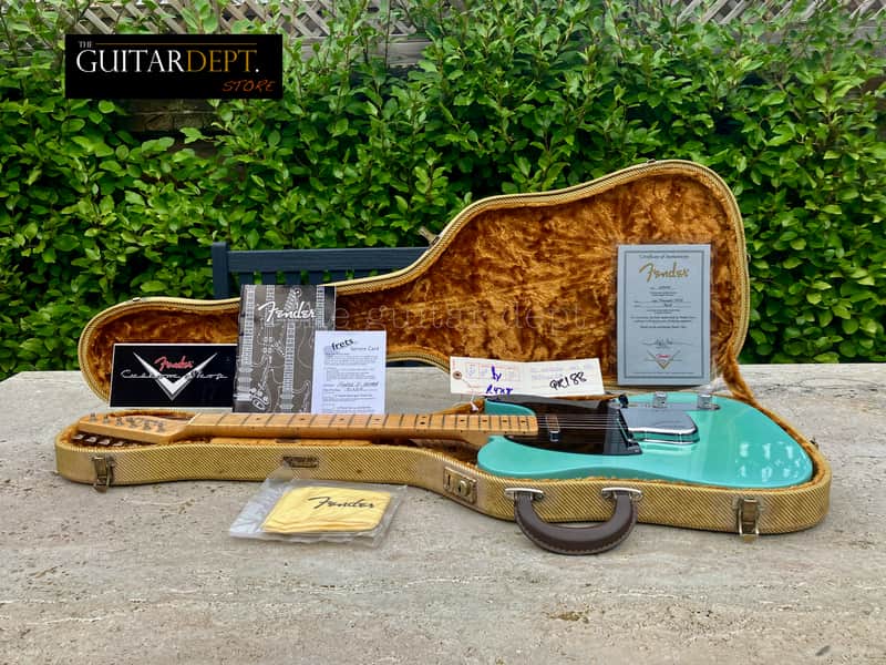♚ EXCEPTIONAL ♚ 2006 FENDER Custom Shop '51 NOCASTER 'NOS' ♚ AA BIRDSEYE ♚ SEAFOAM GREEN♚ Telecaster image 1