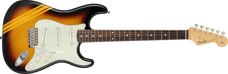 FENDER - Made in Japan Traditional 2025 Collection  60s Stratocaster  Rosewood Fingerboard  Competition 3-Color Sunburst / Aged Natural - 5381200375 image 1