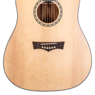 Peavey DELTA WOODS DW-2 SOLID TOP DREADNOUGHT ACOUSTIC GUITAR WITH CASE image 1