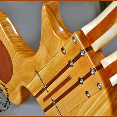 Custom REK Portato Guitar two-handed tapping touch. Like a doubleneck double neck Chapman Stick image 5