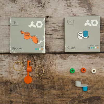 Teenage Engineering OP-1 Portable Synthesizer Bundle – Case, Bender, Crank, Color Knobs & Original Boxes image 13