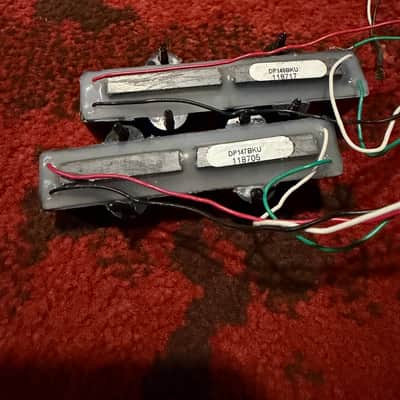 DiMarzio DP149BK Ultra Jazz Pair Set 2010s - Black image 2