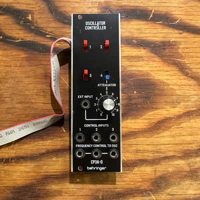 Behringer CP3A-O Oscillator Controller Eurorack Synthesizer Module 2020 - Present - Black image 1