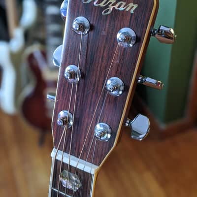 Yamaki/Kizan GF-240 1977 Natural transition guitar pre-Daion image 10