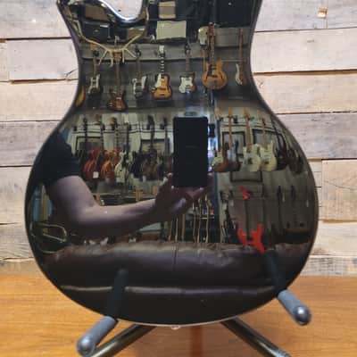 Goldfinch Hollywood Kensington 12 String Black Semi Hollow P90 Electric Guitar image 3