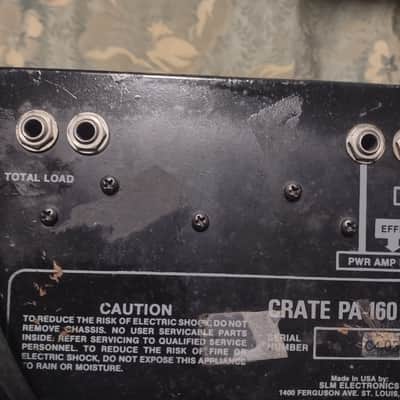 Crate Pa 160. by (slm) 1980's - Black & Wood image 10