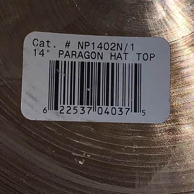 Sabian Paragon Neil Peart Cymbal Set (14"(Hi-Hats),22",16",10") & Road Runner Wheeled Case image 4