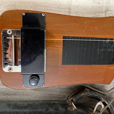 McKinney Lap Steel Guitar Supro Supreme Valco GEIB Challenge Chicago Lap Steel Guitar 1950 - Stain image 3