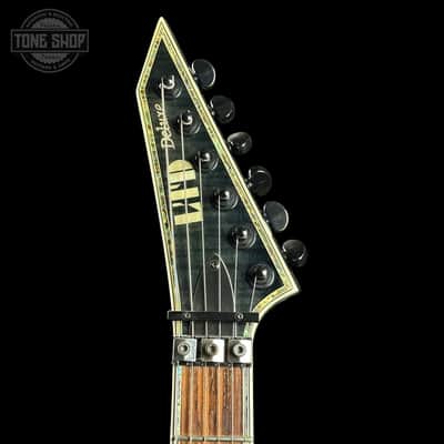 Used ESP LTD Deluxe M-1000 Trans Black TSU24827 image 12