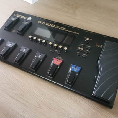 Boss GT-100 Version 2.0 Guitar Effects Processor 2014 - Present - Black image 1