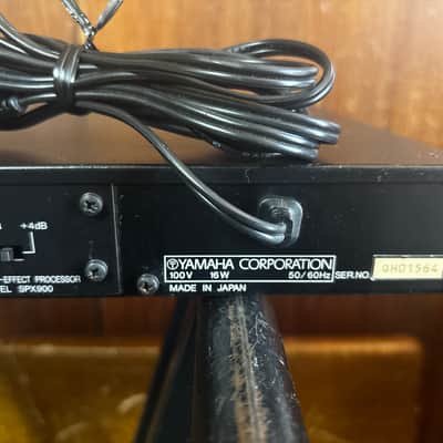 Yamaha SPX900 Professional Multi-Effect Processor New internal battery image 8