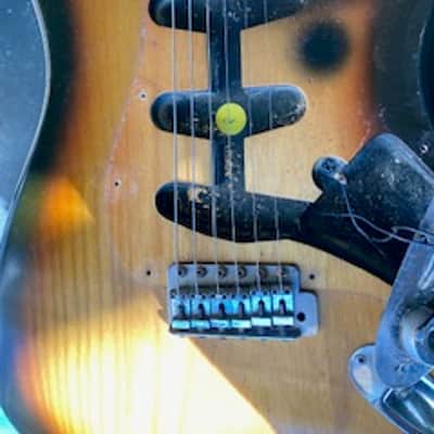 Fender Stratocaster with Maple Fretboard 1978 - 1981 - Sunburst image 10