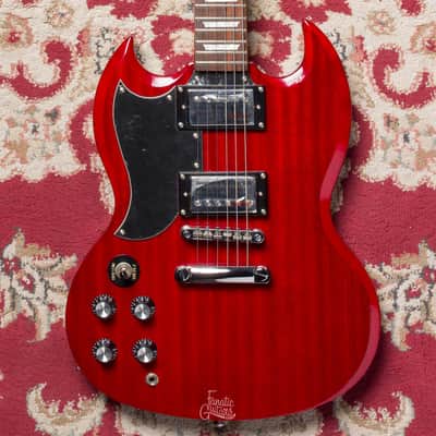 Epiphone SG G-400 Left-handed - Cherry #DW06091842 Second Hand image 1