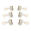 Mint PRS Paul Reed Smith Vintage Style Tuning Machines for McCarty, Set of 6, Nickel