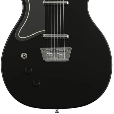 Danelectro Baritone Left-handed Electric Guitar - Black image 2