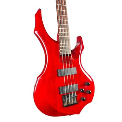 Grassroots Forest Bass G-FR-52B - See thru Red | Reverb