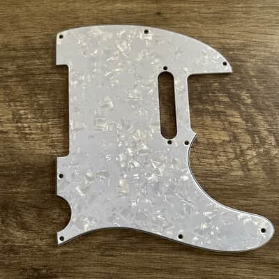 3 Ply White Pearl Pickguard for Fender Telecaster - 8 hole image 3