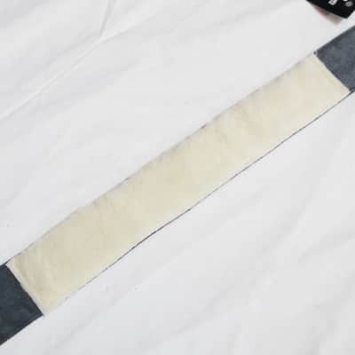 PERRI's Brown SUEDE Leather SHEEPSKIN Guitar STRAP - new - 2.5" wide image 2